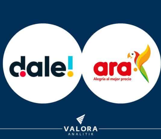 dale! hizo una alianza con tiendas Ara para realizar compras