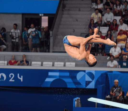 Luis Felipe Uribe pasó a semifinales de clavado en trampolín.