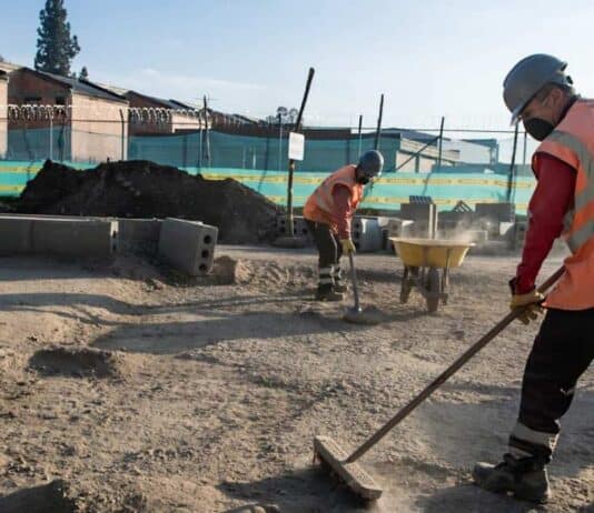 Obras del IDU en Bogotá.