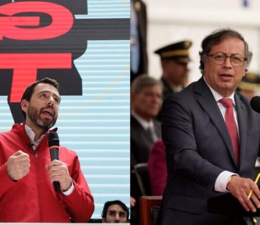 Carlos Fernando Galán choca con el presidente Petro