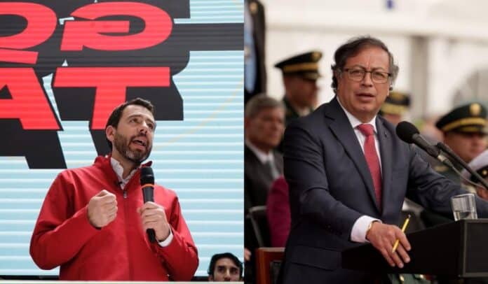 Carlos Fernando Galán choca con el presidente Petro