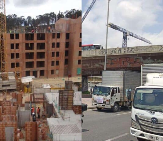 Paro camionero afecta la construcción de vivienda