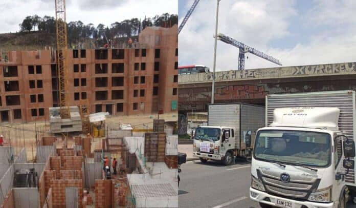 Paro camionero afecta la construcción de vivienda