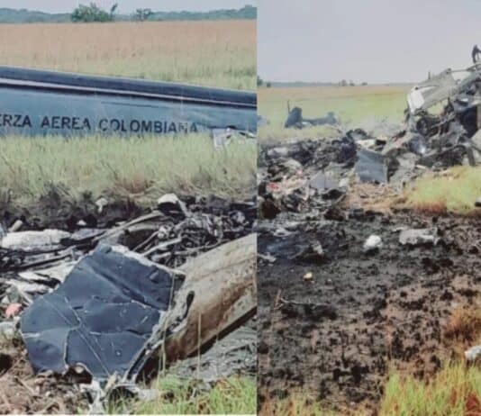 Accidente de Fuerza Aérea Colombiana.