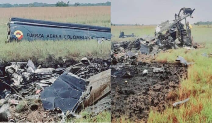 Accidente de Fuerza Aérea Colombiana.