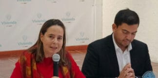 Ministra de Vivienda Helga Rivas