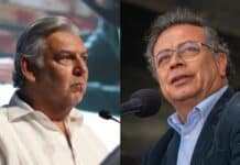 Jaime Cabal y Gustavo Petro