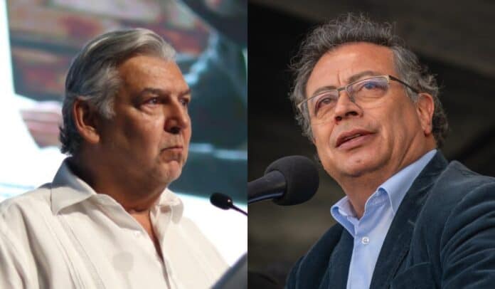 Jaime Cabal y Gustavo Petro