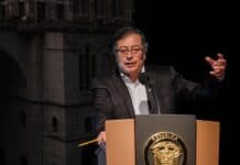 Presidente de Colombia Gustavo Petro