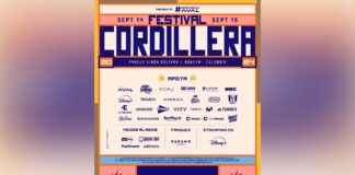 Cartel del Festival Cordillera 2024.