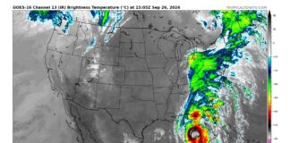 Huracán Helene en Florida, Estados Unidos