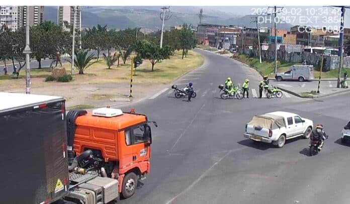 Paro camionero en Colombia