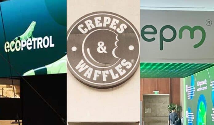 Ecopetrol, Crepes & Waffles y EPM son las empresas más admiradas de Colombia