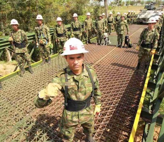 Ingenieros militares en Colombia