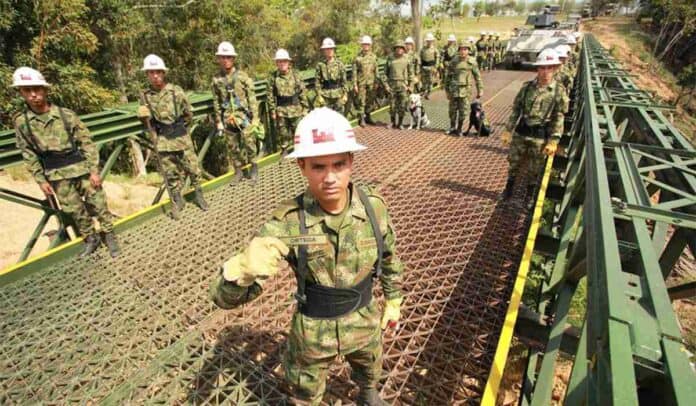 Ingenieros militares en Colombia