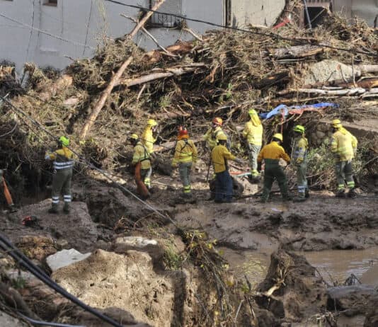 Lluvias torrenciales provocadas por la DANA azotan a España