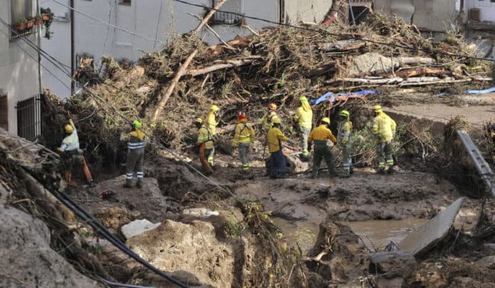 Lluvias torrenciales provocadas por la DANA azotan a España