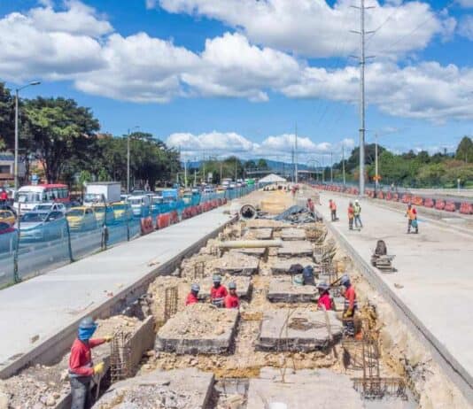 Obras TransMilenio Avenida 68 octubre de 2024