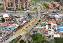 Nuevo puente en el sur de Bogotá