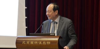 Ding Yifan, investigador del Instituto para el Desarrollo Mundial del Centro del Consejo de Estado