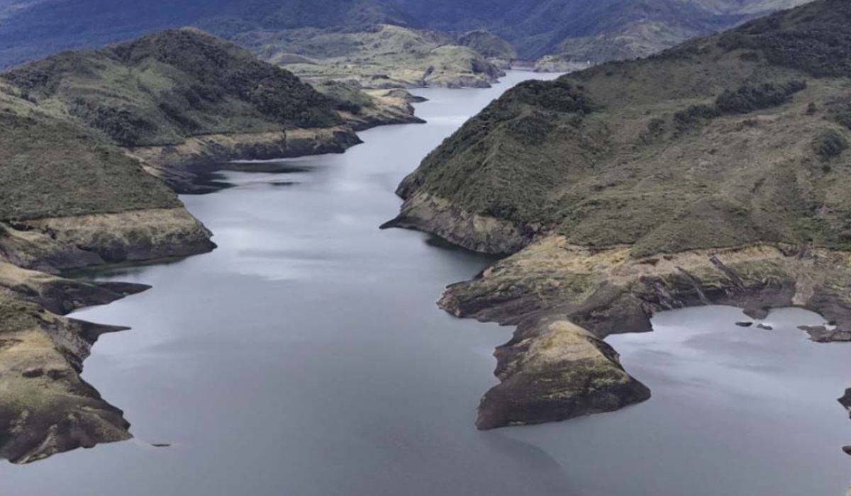 Nivel de agua en embalses de Bogotá llega al 50 % pero sigue lejos de la meta