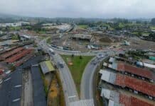 Intercambiador vial aeropuerto de Rionegro