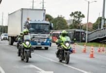 Balance por emergencia en la Autopista Norte.