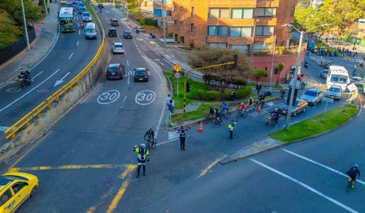 Nuevo plan piloto en la Av. Circunvalar vía La Calera para que vehículos puedan ingresar a Bogotá