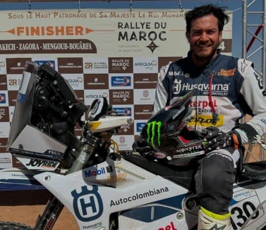 Francisco Álvarez, corredor profesional de motos.