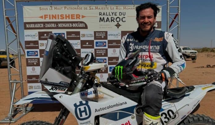 Francisco Álvarez, corredor profesional de motos.