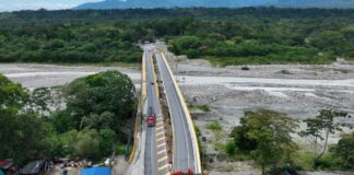 Nuevo puente en Guamal