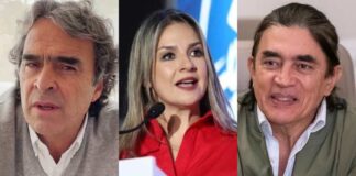 Sergio Fajardo Vicky Dávila y Gustavo Bolívar candidatos