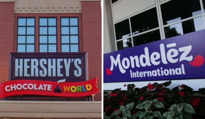 Mondelez y Hershey