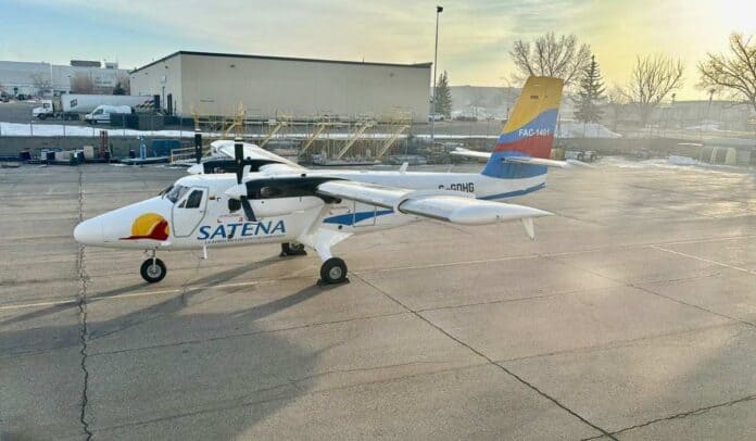 Segundo Twin Otter de Satena