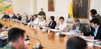 Consejo de ministros sobre situación del Catatumbo