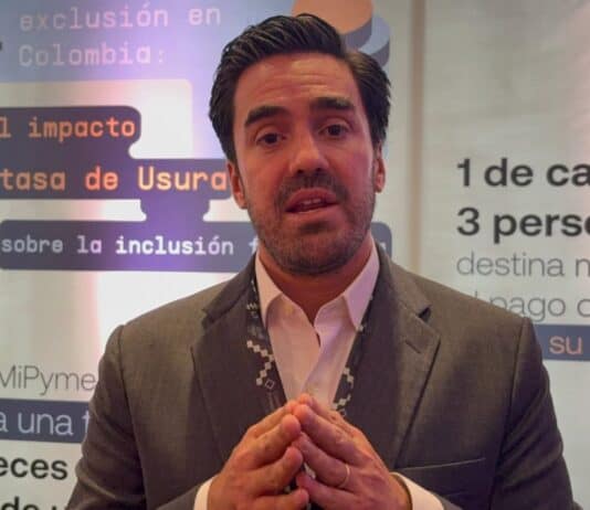 Gabriel Santos, presidente de Colombia Fintech