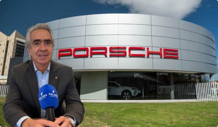 Jorge Alberto Behar, gerente general del importador Porsche Colombia.