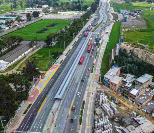 Megaobra de la Caracas Sur de Transmilenio fue entregada por Galán