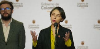 Ministra de Agricultura, Martha Carvajalino