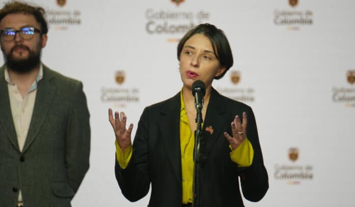 Ministra de Agricultura, Martha Carvajalino