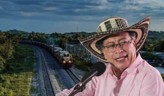 Tren interoceánico propuesto por Gustavo Petro