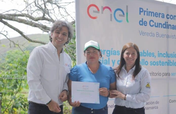 Enel Colombia lidera la primera comunidad energética en Cundinamarca