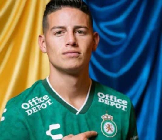 ¿Cuánto vale la camiseta de James Rodríguez del Club León?