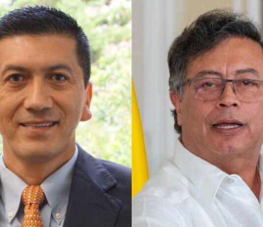 Gustavo Petro y Arbey Gómez de Internexa