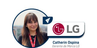 Catherin Ospina, gerente de marca corporativa de LG Electronics Colombia