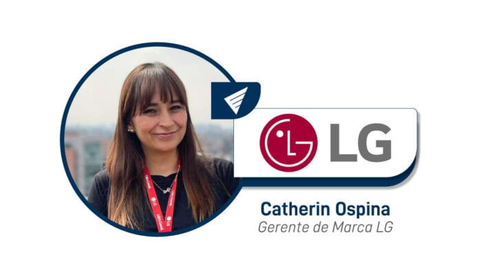 Catherin Ospina, gerente de marca corporativa de LG Electronics Colombia