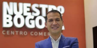 David Vaca, gerente comercial del centro comercial