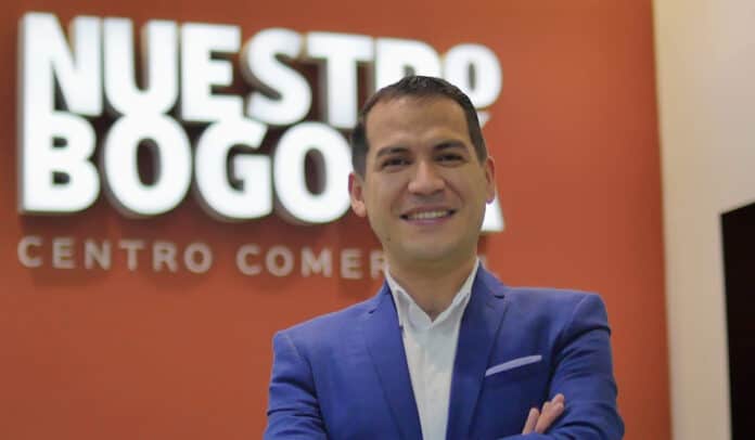 David Vaca, gerente comercial del centro comercial