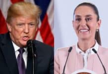 Donald Trump y Claudia Sheinbaum Estados Unidos y México