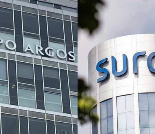 Sedes de GRupo Argos y Sura